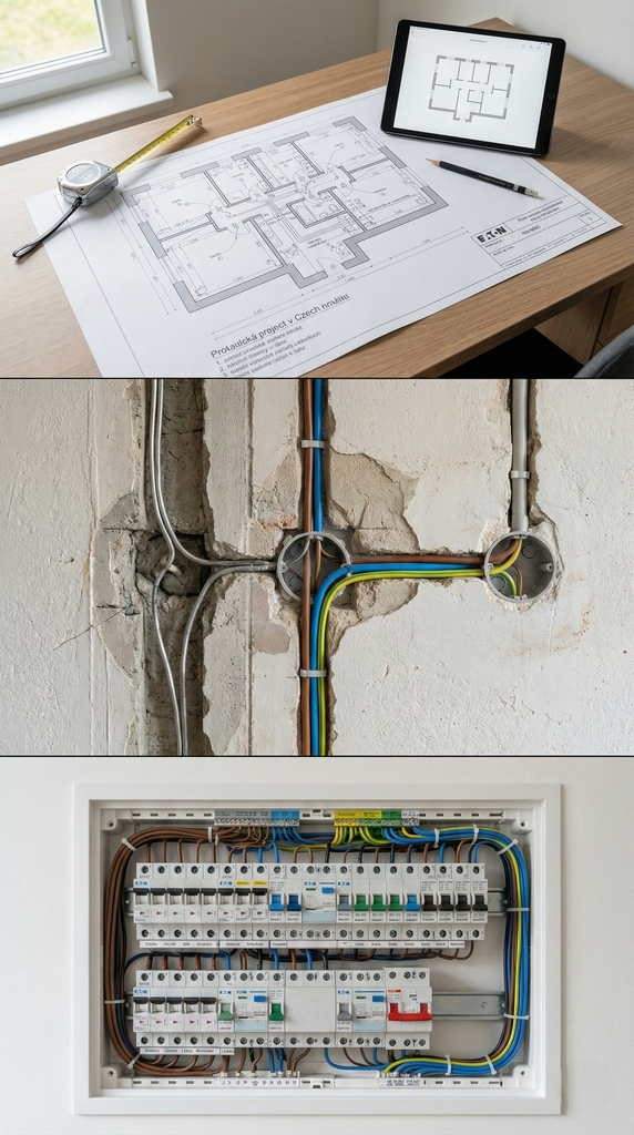 🏡 Elektroinstalace pro novostavby na klíč Ostrava